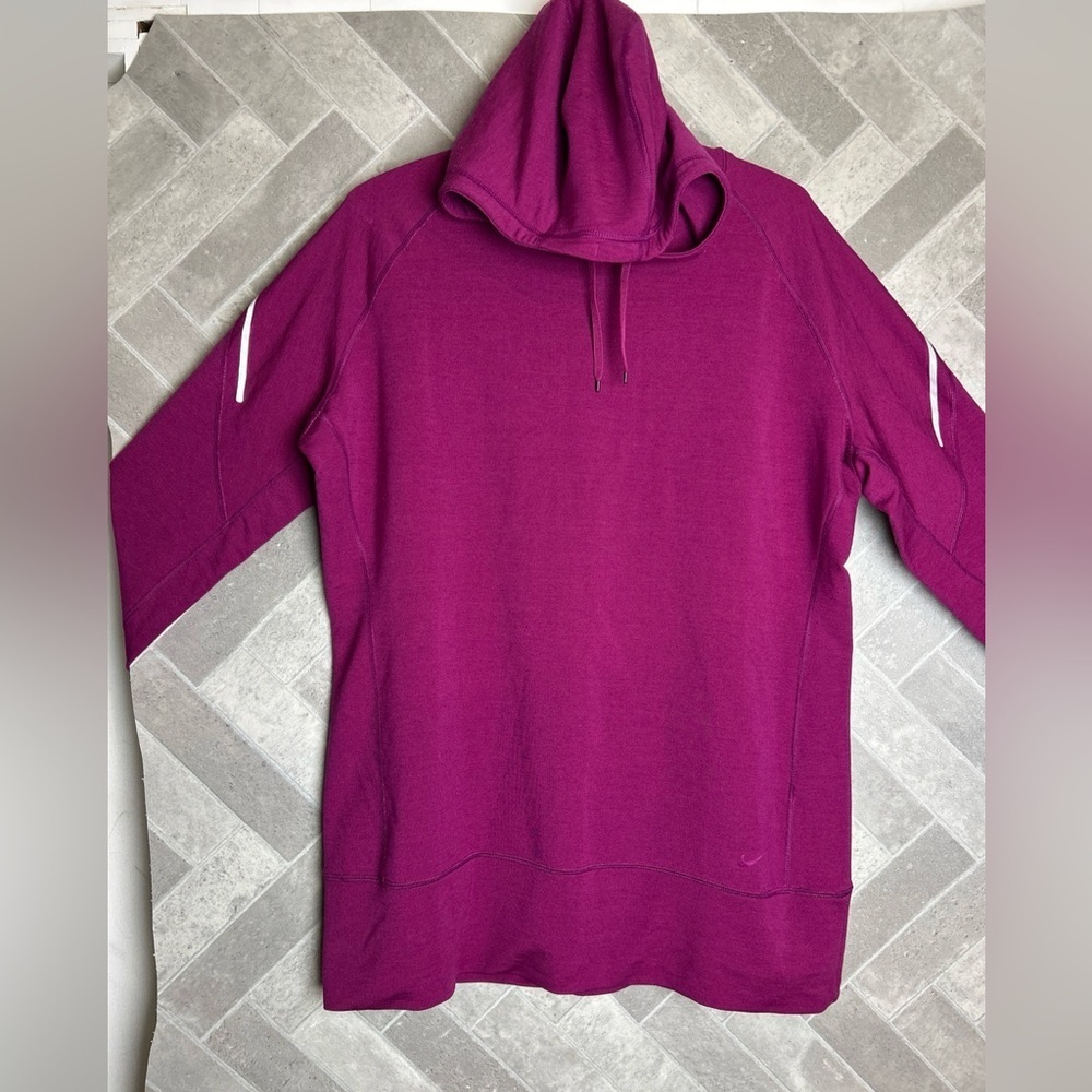 Nike woman’s Dri-Fit hooded sweater XL fuchsia - Picture 5 of 10
